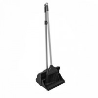 Lobby brush Dustpan Complete Black