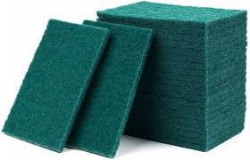 Vileda Green Scouring Pads 6 x 4 - 20 pack