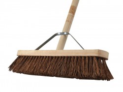 Faithfull Broom Stiff Bassine 45cm (18in) + Handle & Stay