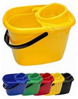 Yellow Mop Bucket/Wringer
