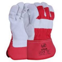 Canadian Rigger Gloves RED/GREY