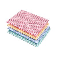 Vileda Medium Weight Cloths Red (Pack of 10)