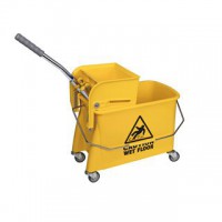 20L Speedy Mop Bucket and Wringer Yellow