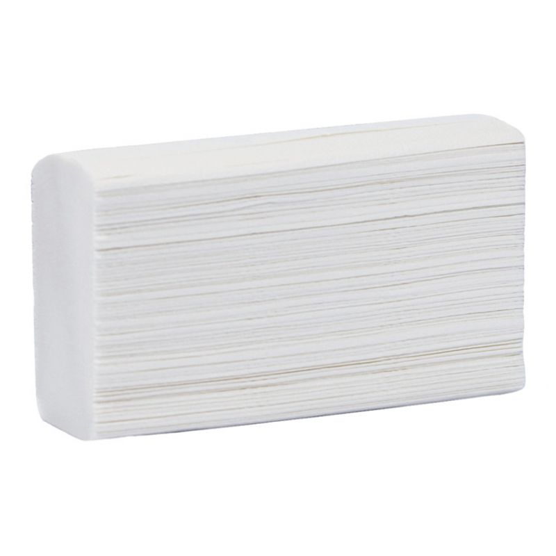 2 Ply White Z Fold Hand Towels ( Htwm230. 240mm X 230mm from J&S Cleanco